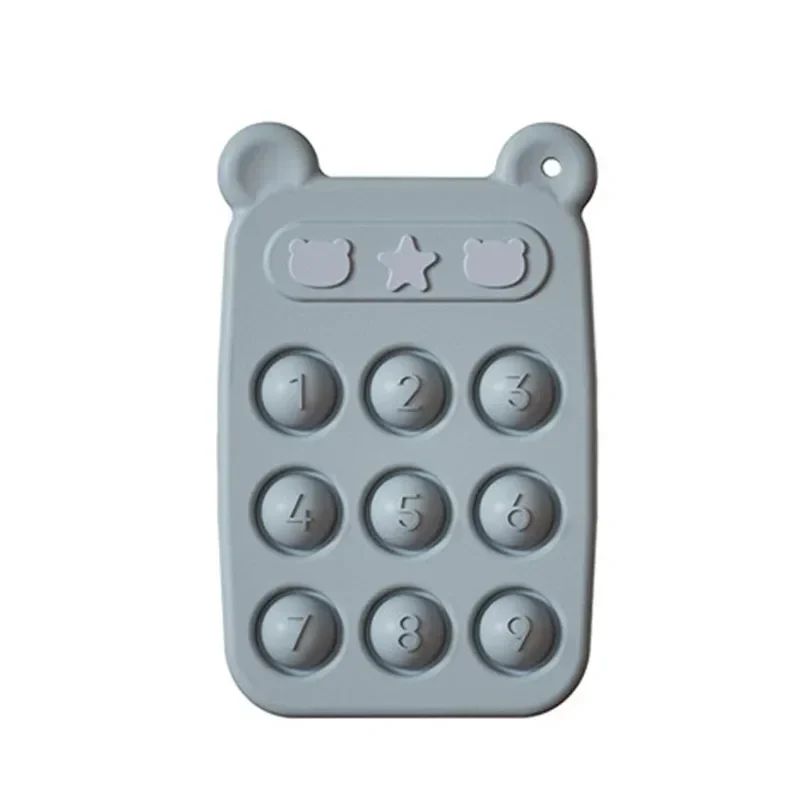 Fidget Leksak - Bitring & Fidgetleksak i 1 - Fidget-telefon i silikon