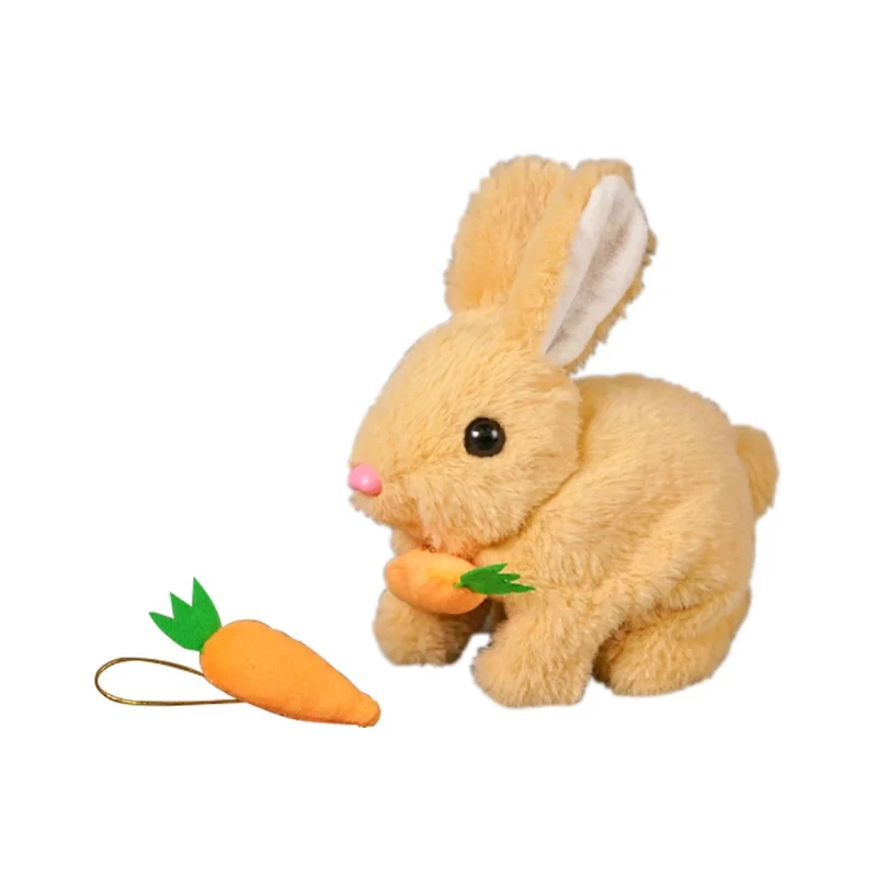 Electric Bunny – Levande och mysig – Kanin i plysch