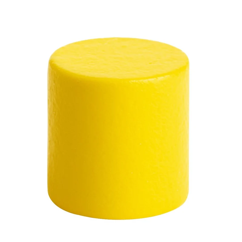 1er cylindre jaune - le plus petit