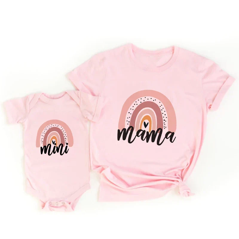Mini Mode - Mamma & Dotter - Matchande skjorta och romper
