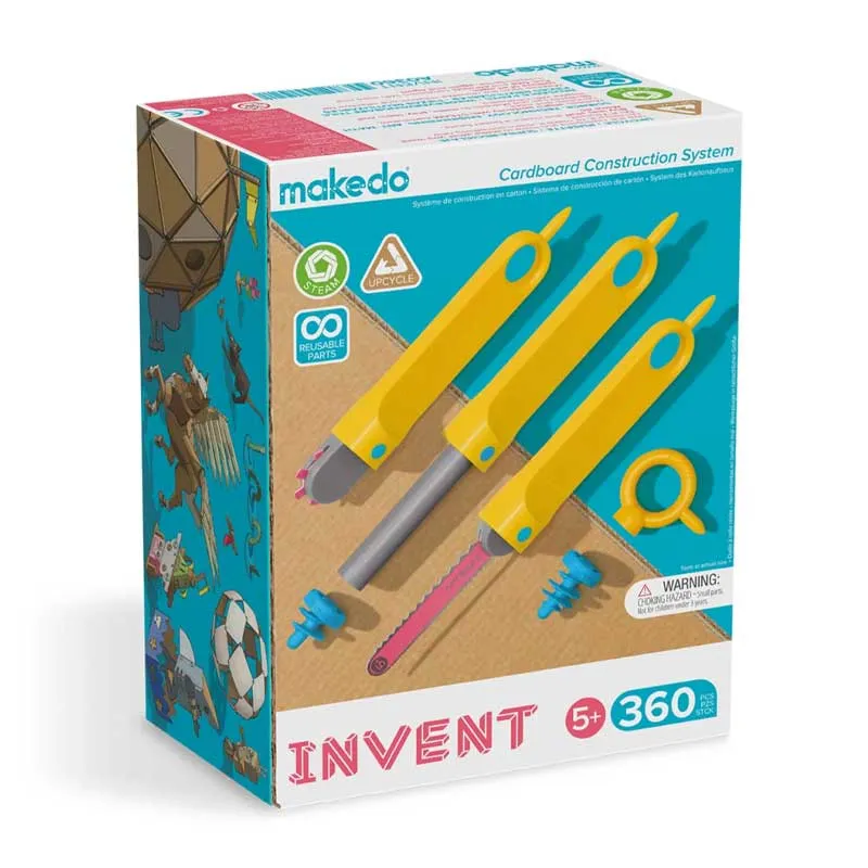Makedo Uppfinnarpaket Invent (360 delar)