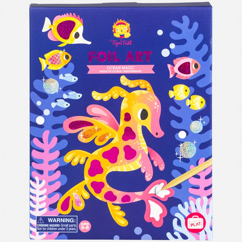 Tiger Tribe Foliekonst Ocean Magic