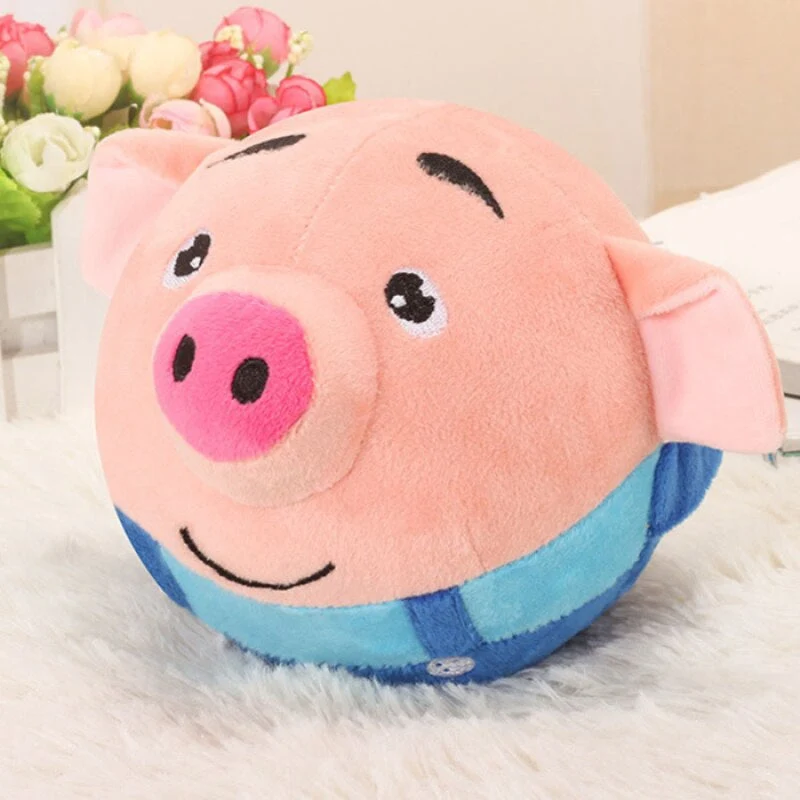 Jumping Piggy Boll | Får ditt barn att röra på sig - Interaktiv leksaksboll