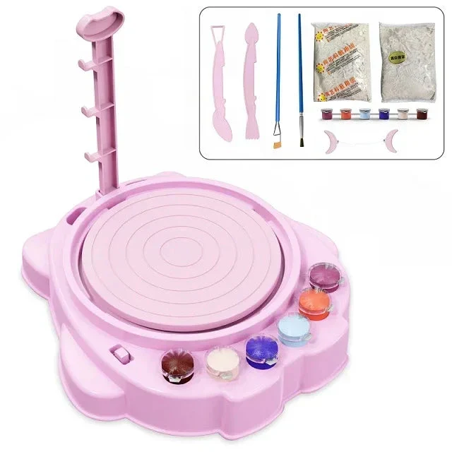 Kids Pottery Set - Lerkreationer - Keramikset för barn