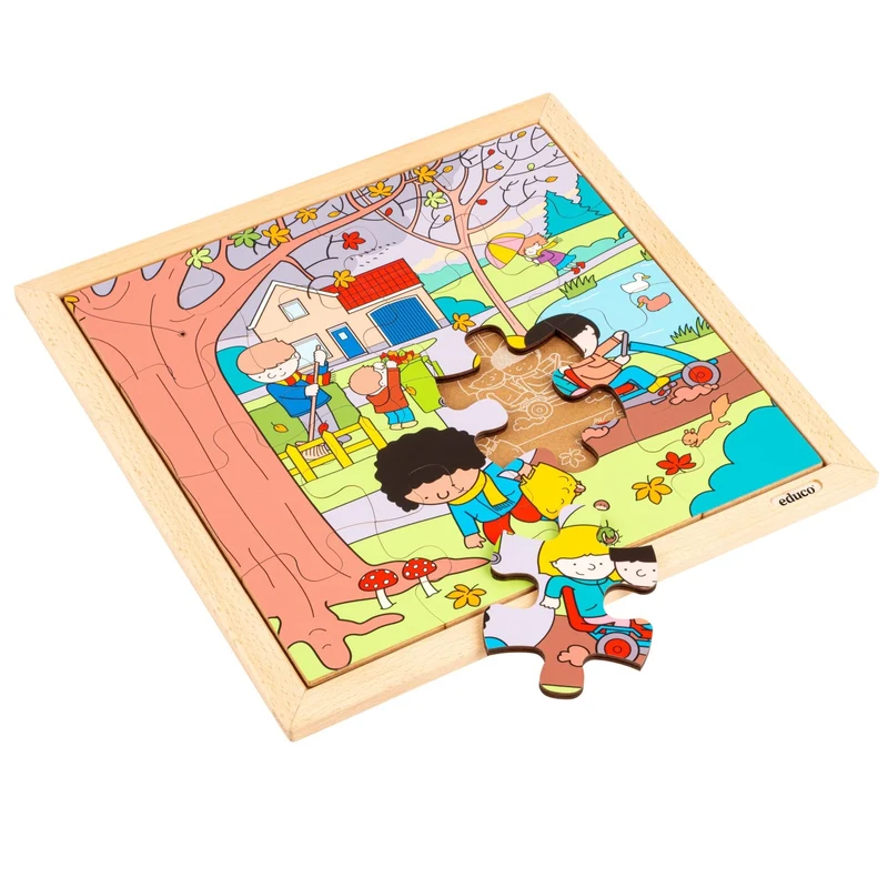 Puzzle des saisons - Automne