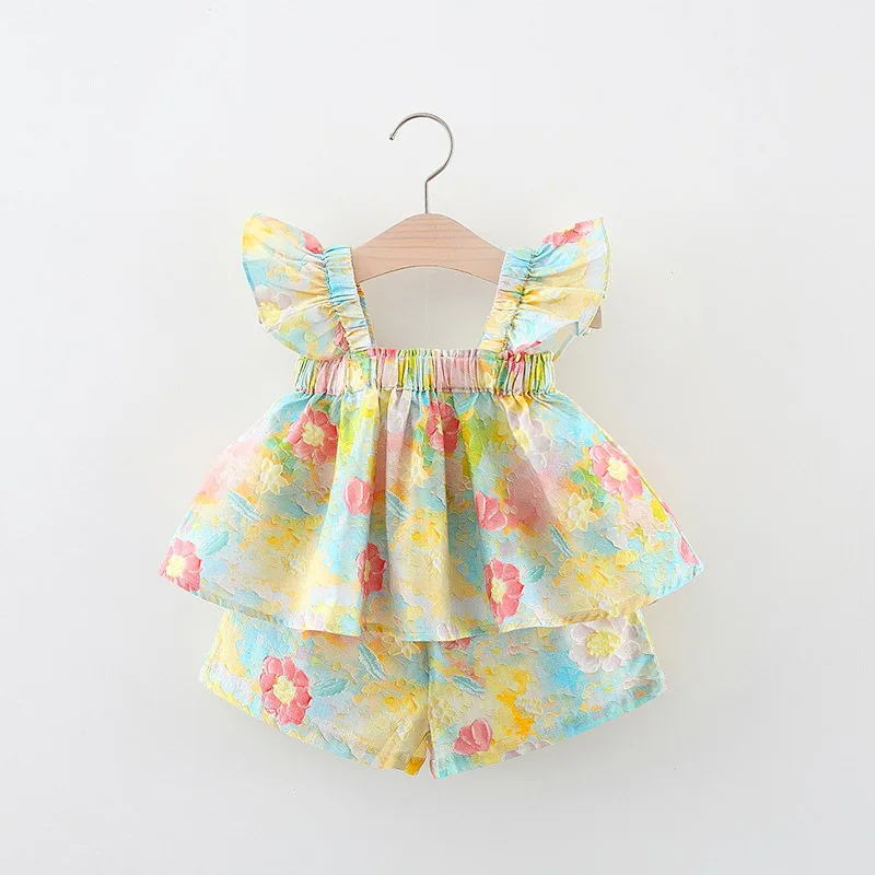 Mini Mode - Sommarblommor Chic - Sommarklänning Peony print