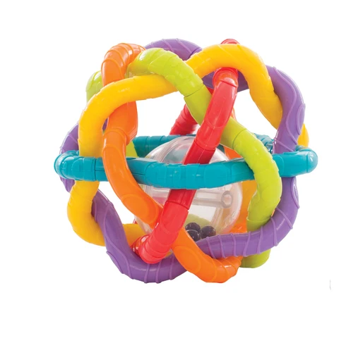 Playgro Aktivitetsboll med bjällra +6m