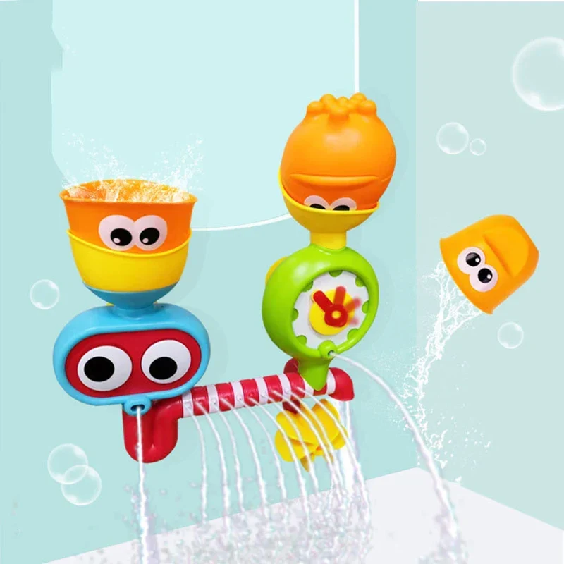 Waterwheel Fun™ – Turn & Splash Vattenlek – Badleksaker för barn