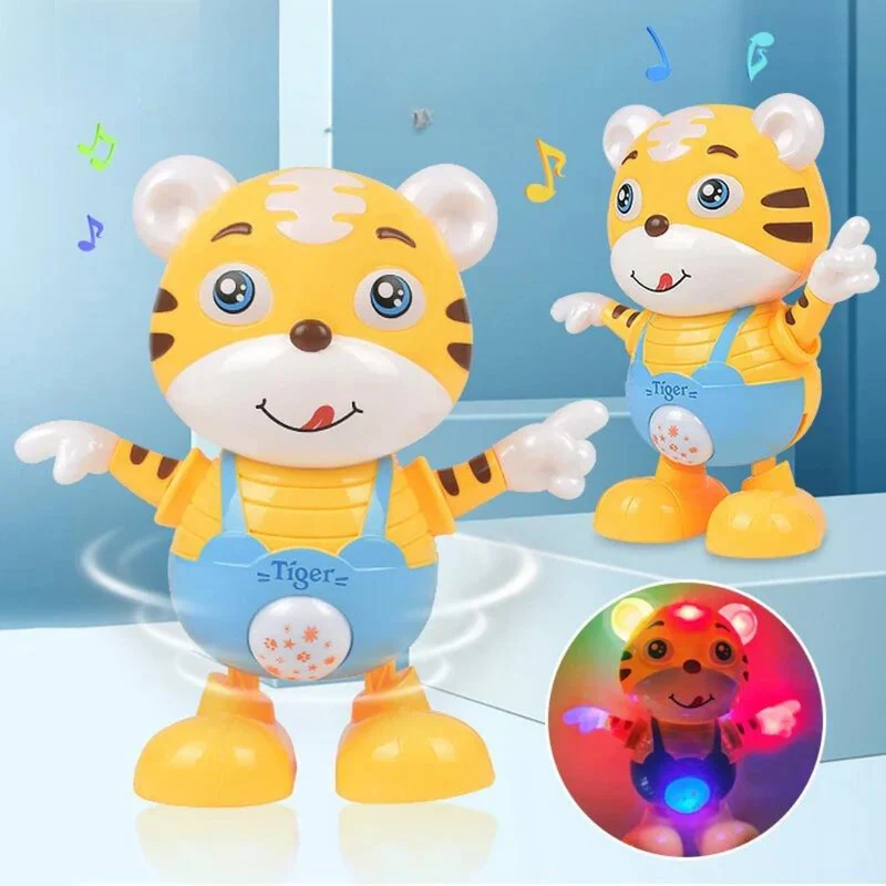 Dancing Tiger Robot - Musikalisk utveckling - Dansande tiger