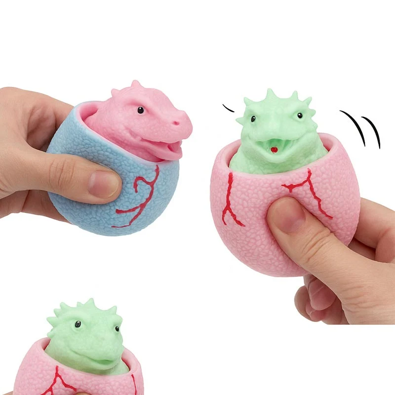 Suntoy Squeeze Pop Out Dinosaur Egg