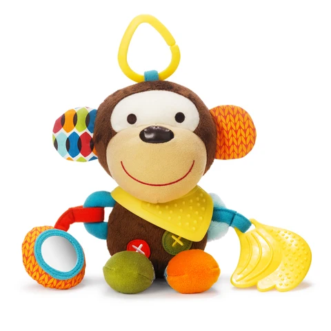 Skip Hop Aktivitetsleksak med krok Bandana Buddies Apa