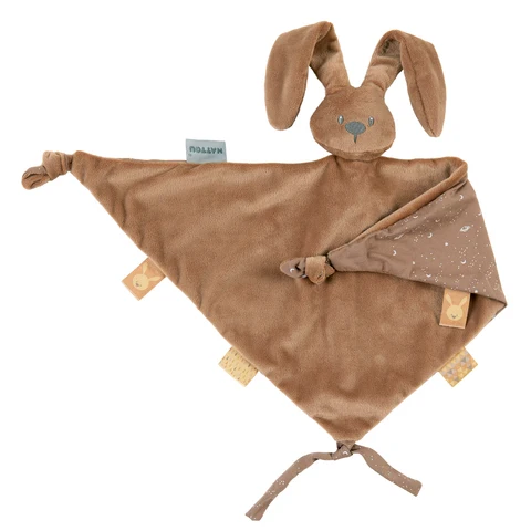 Nattou Snutte med print Lapidou Mocha