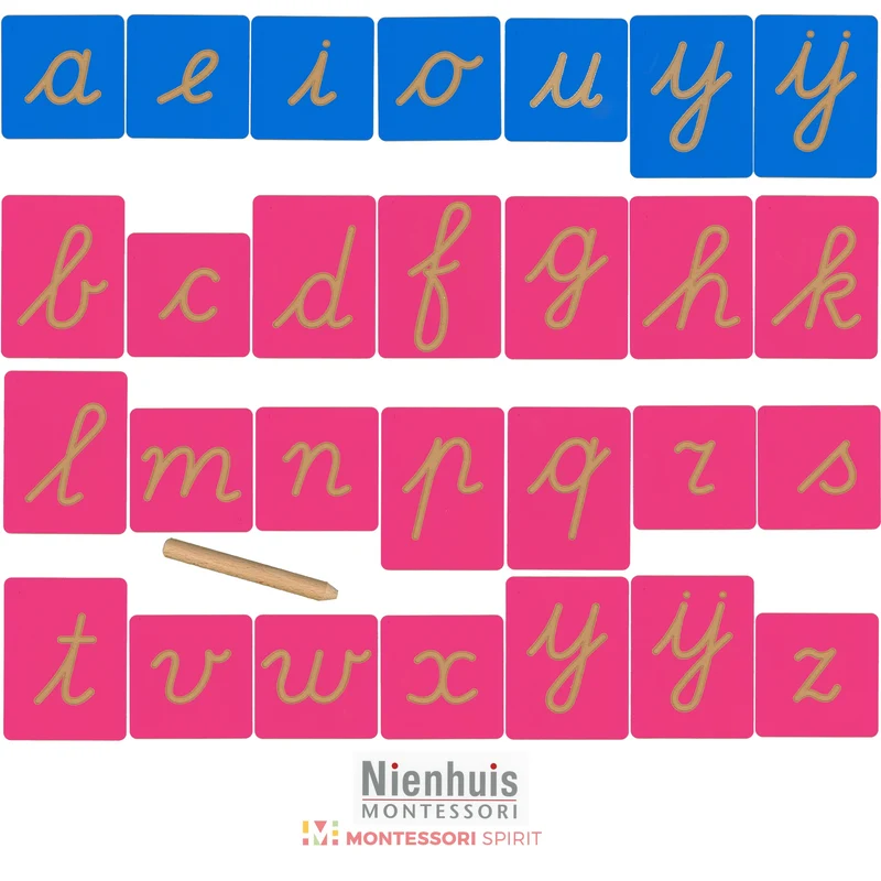 Lettres creusées