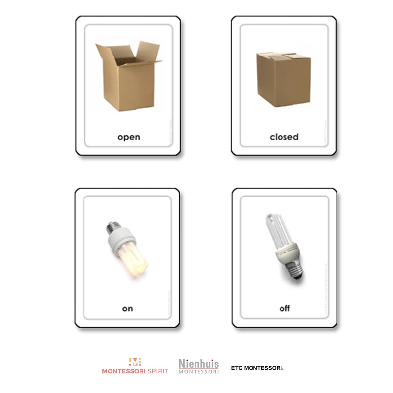 Opposites Matching Cards