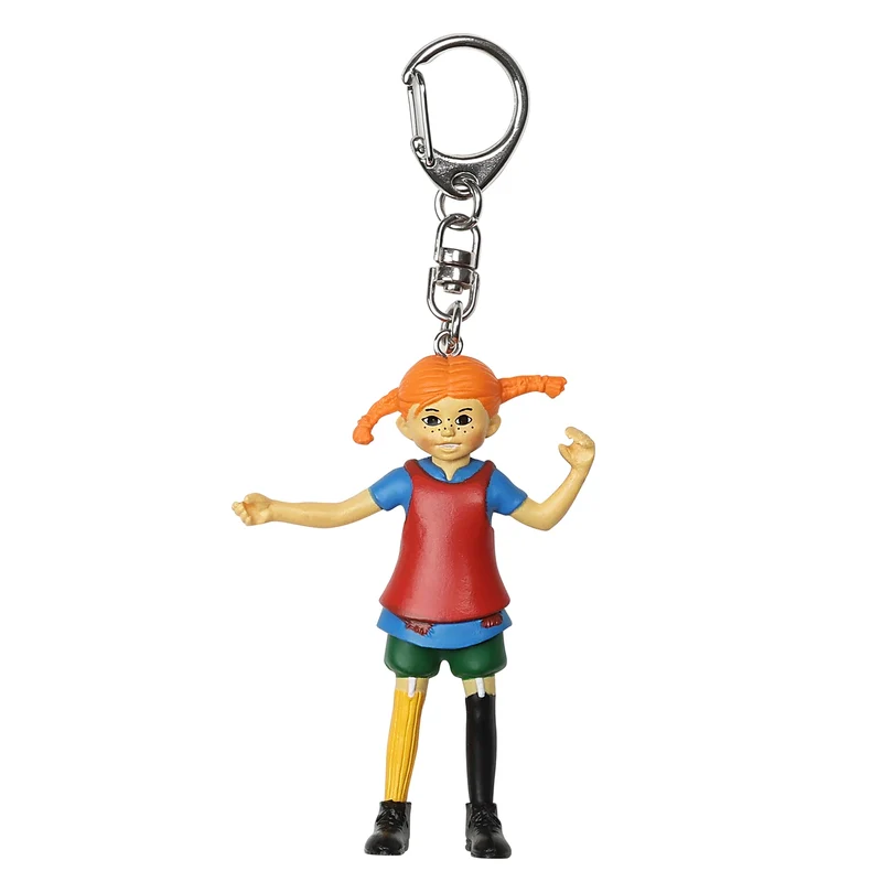 Pippi Nyckelring med Pippifigur