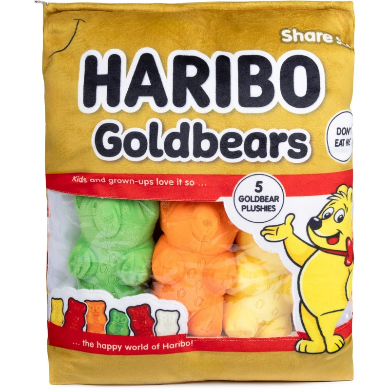 Haribo Plys Snack Pose Guldbamser