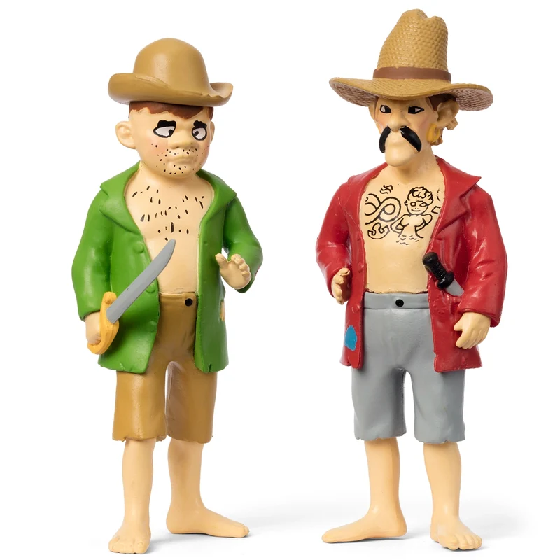 Pippi Figurset Piraterna Jim & Buck