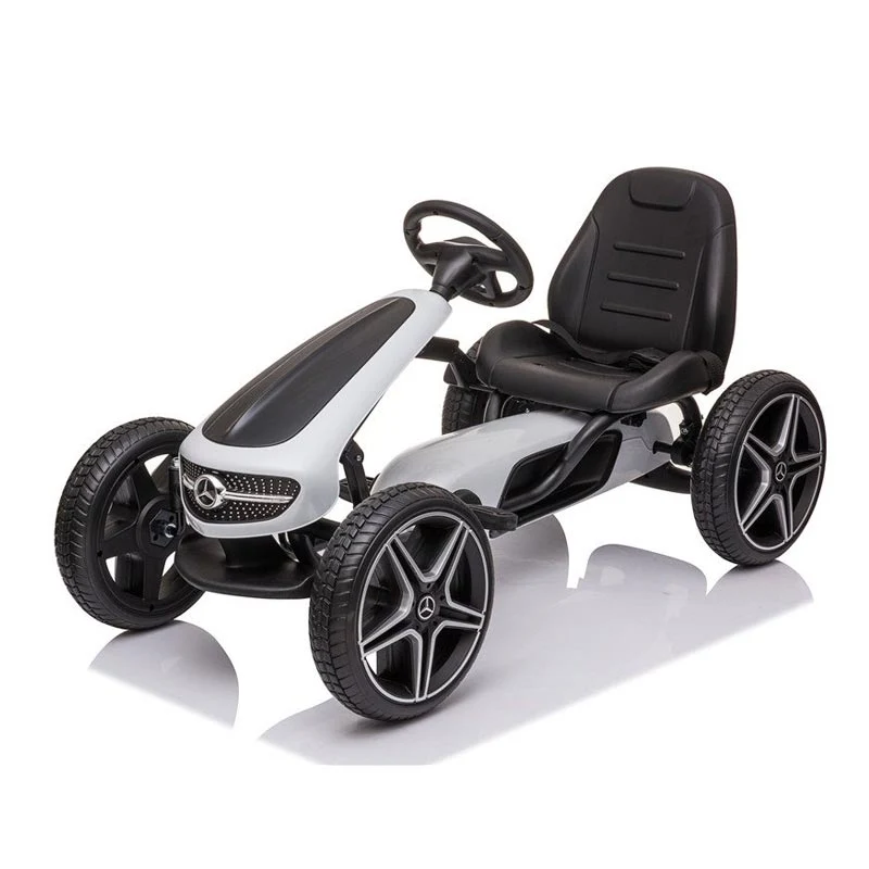 Azeno Mercedes Benz Vit Trampbil för barn