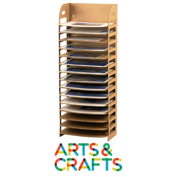 Séchoir à peinture en carton - 15 emplacements