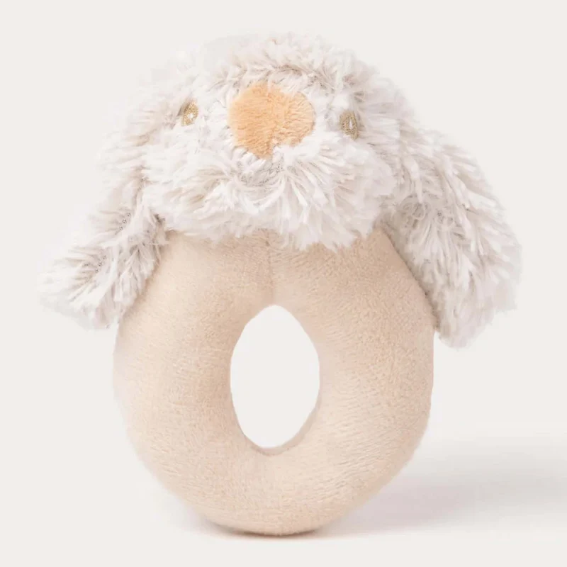 Teddykompaniet Lolli Bunnies Skallra Beige 14cm