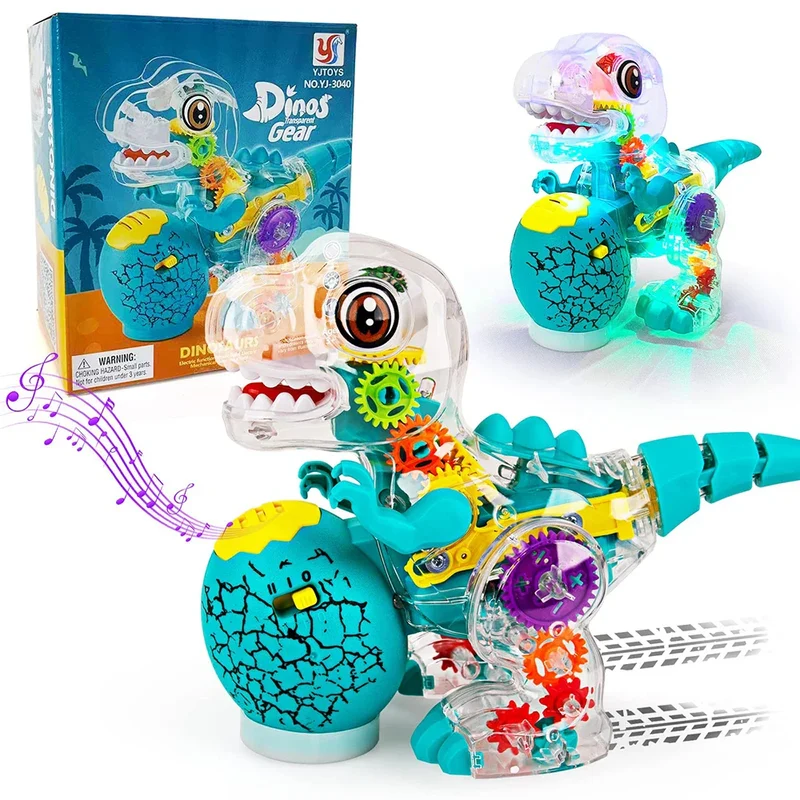 Luminous Dino Toy™ - Lysande dinosaurieäventyr - Leksaksdinosaurie