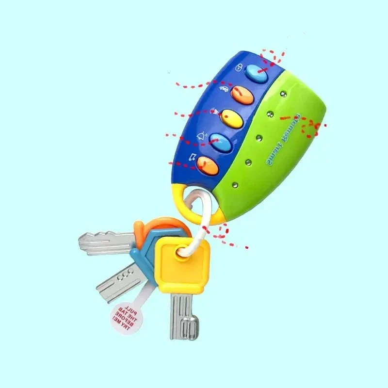 Musical Keys™ - Musikalisk bilnyckel - Babyleksak