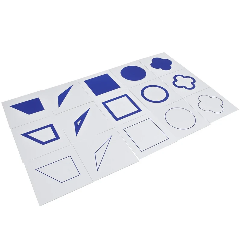 Cartes des formes du cabinet de géométrie