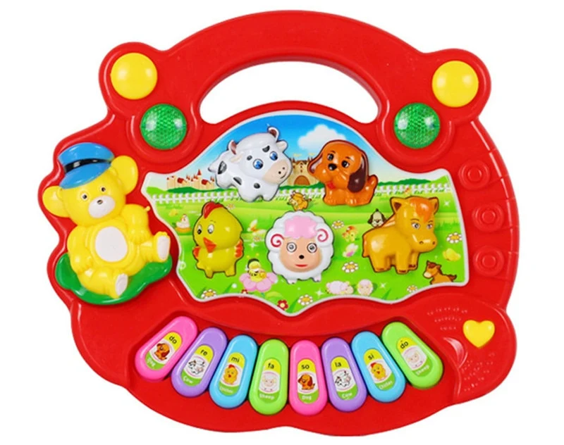 Kids Musical Piano™ - Musikskoj med djur- Leksakspiano