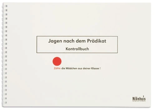 Kontrollbuch zum Jagen nach dem Prädikat