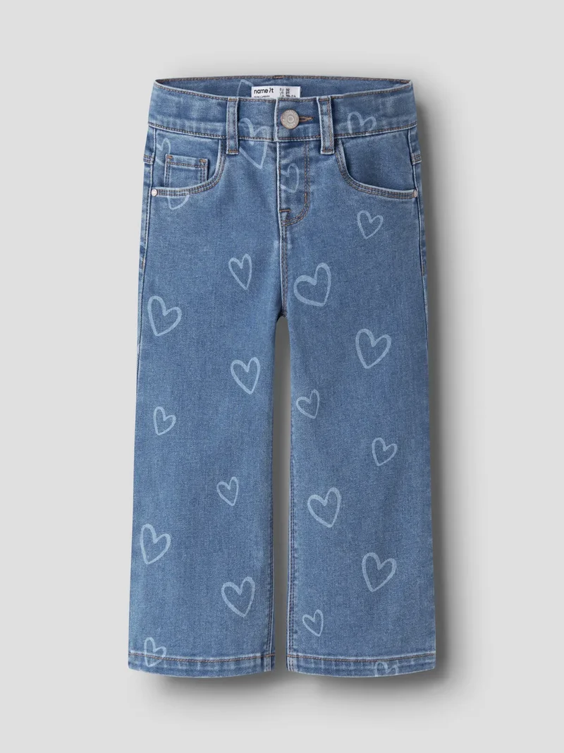 Jeans Rose hjärtan