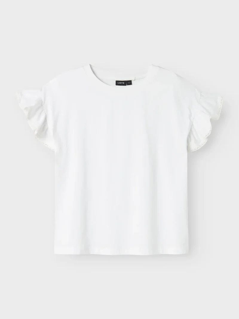 Topp Fang med capsleeve, vit