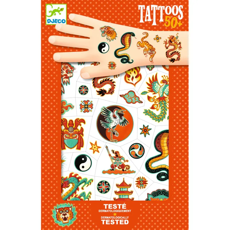 Tatueringar Martial spirit