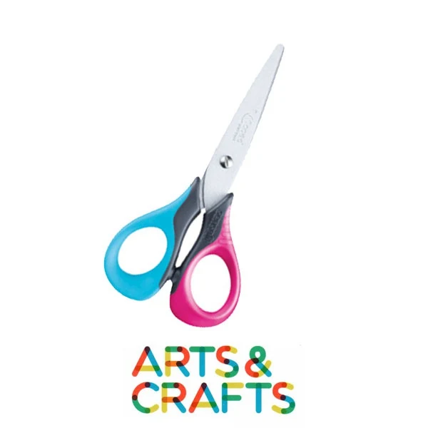 Ciseaux droitier plus Sensoft 3D - 13.5 cm - bouts arrondis