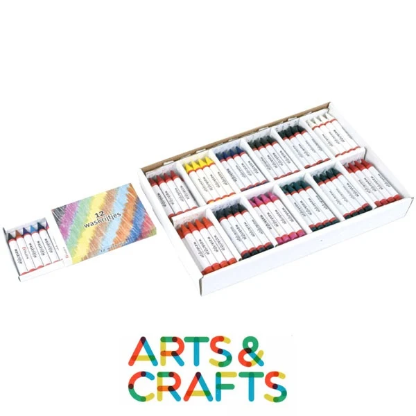 Boite 12 ou 144 crayons pastel à l'huile