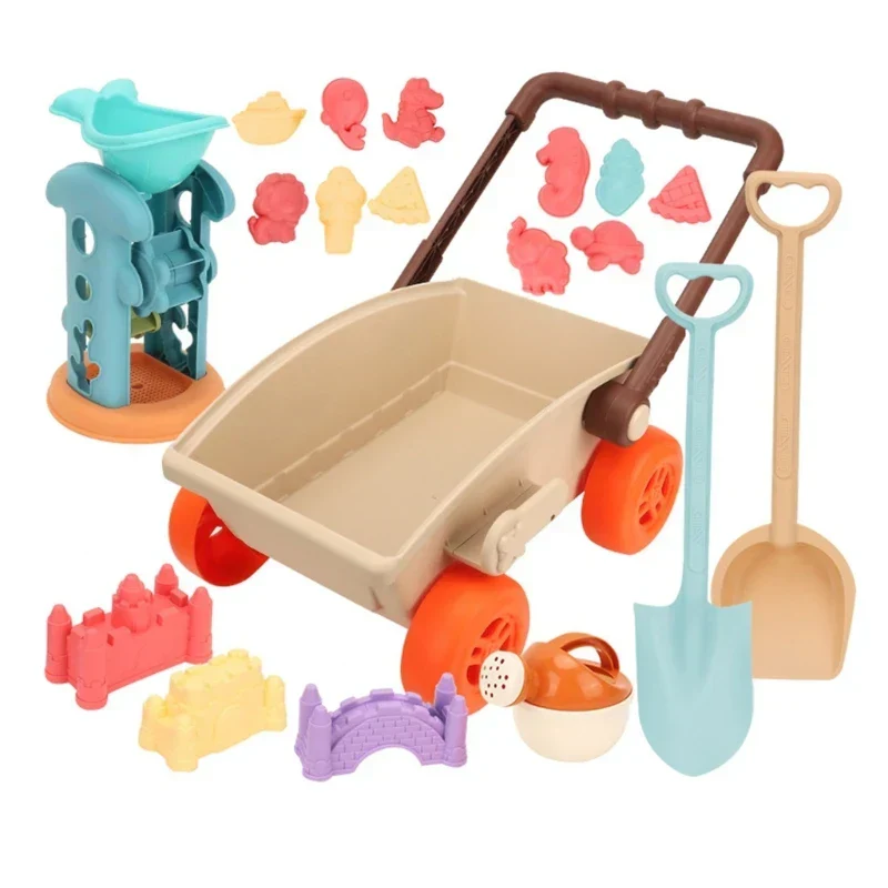 Beach Cart Set – Sommaraktiviteter i sand – Strandspel Set