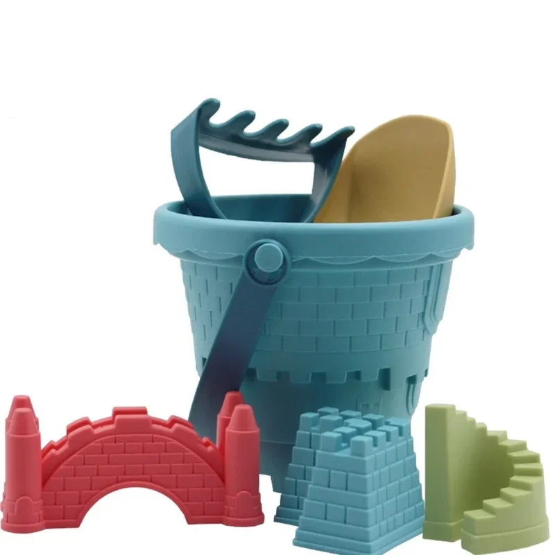Beach Bucket Set – Sensorisk sommarlek – Strandskopa med tillbehör