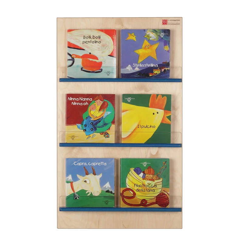 Bibliothèque murale étroite 50x84h cm