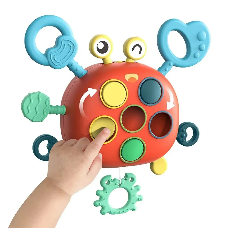 Sensory Crab™ - Motorisk magi - Sensorisk leksak