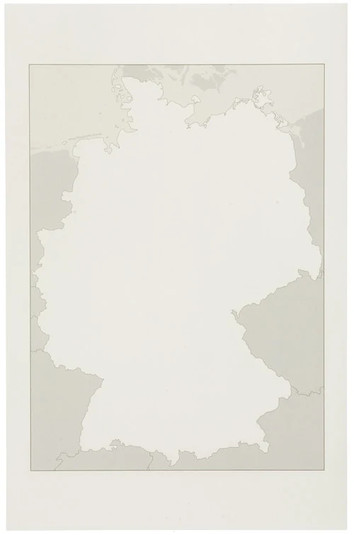 Arbeitskarten Deutschland