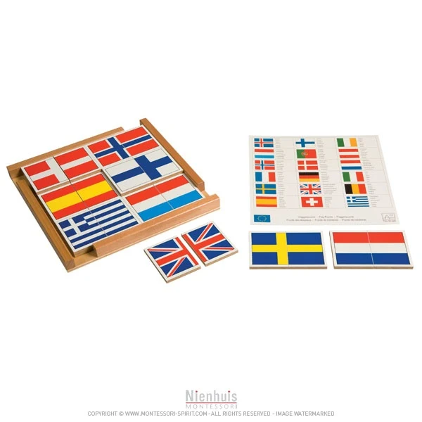 Puzzle de drapeaux Europe