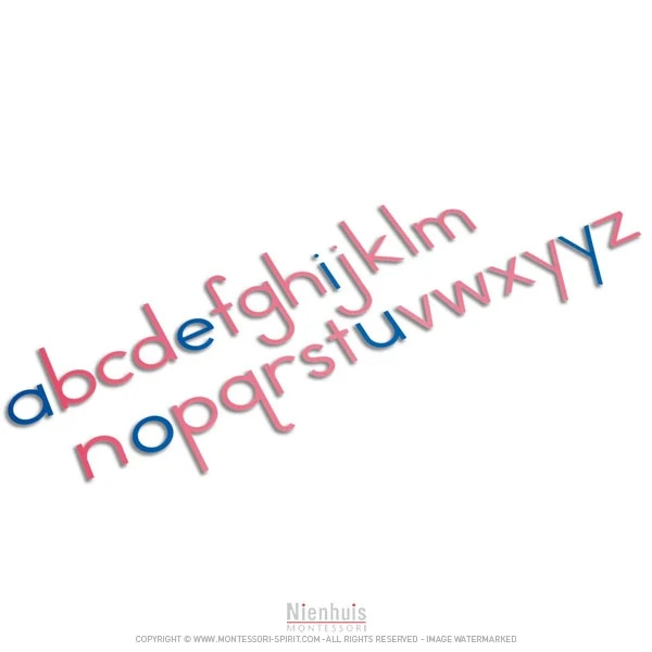 Grand alphabet mobile : version script international