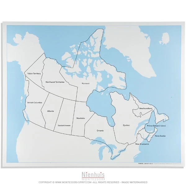 Carte de contrôle du Canada (anglais)