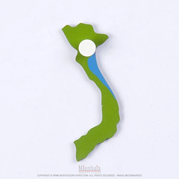 Pièce puzzle de l'Asie : Vietnam