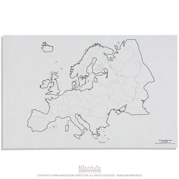 Cours d'eau de l'Europe x50