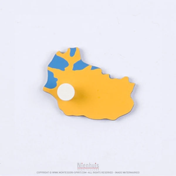 Pièce puzzle de l'Europe : Islande