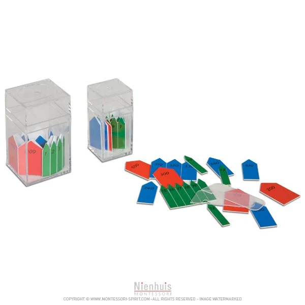 Flèches pour chaînes de perles de 100 et 1000