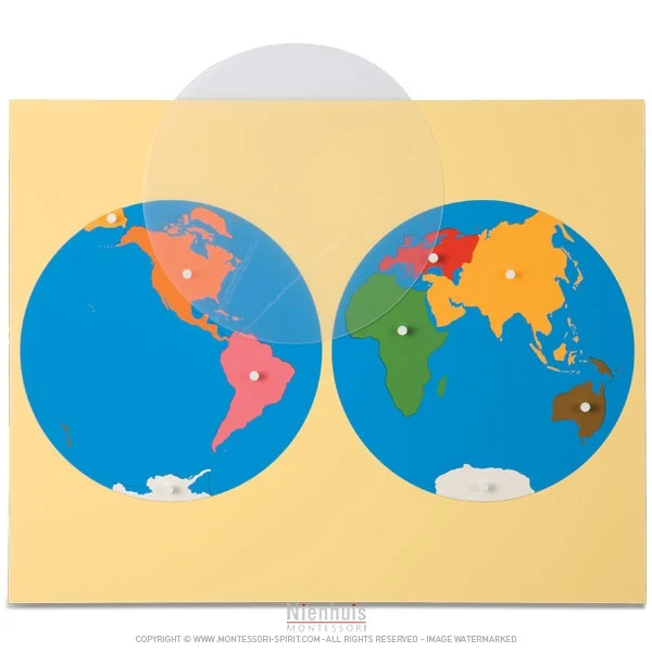 Planisphère du monde