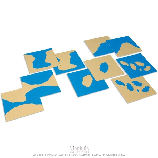 Cartes des formes géographiques