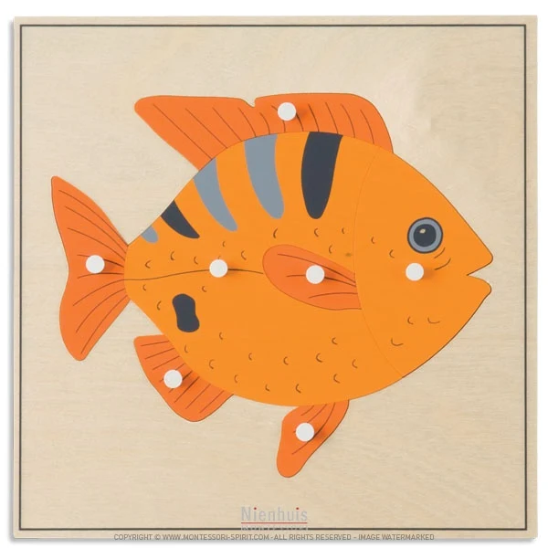 Puzzle animal : poisson