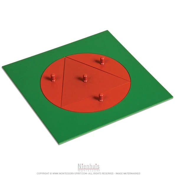 Triangle inscrit dans cercle